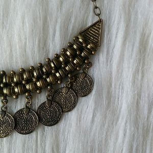 Bronze coin necklace ✨